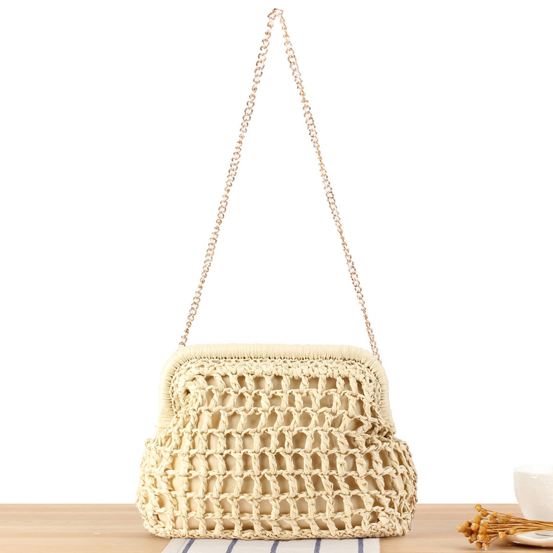 Designer shoulder bag with elegant pleated pattern Bowlift