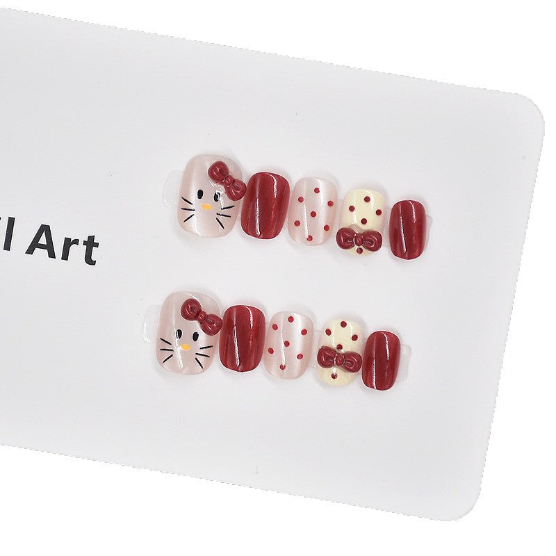 Character-Themed Nail Art Set Bowlift