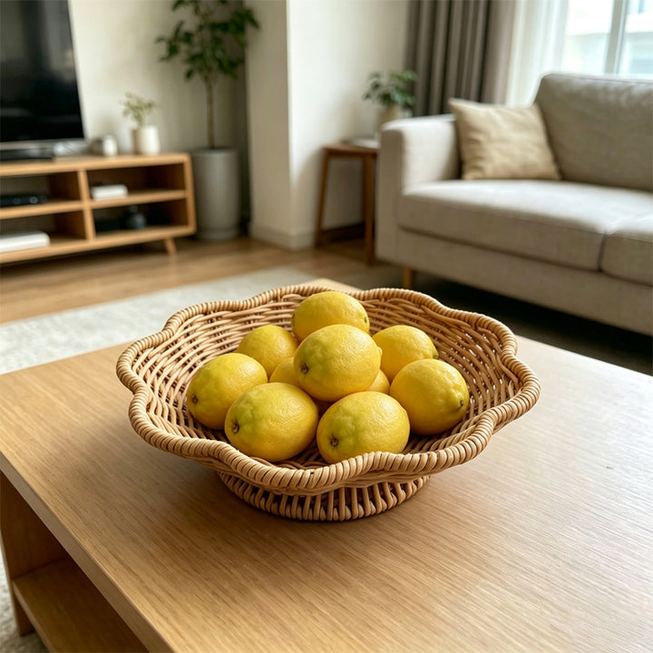 Decorative Woven Serving Bowl Bowlift