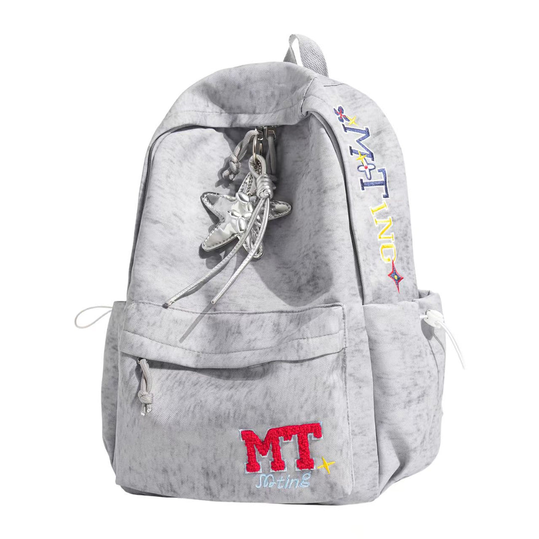 Casual Embroidered Daypack Bowlift