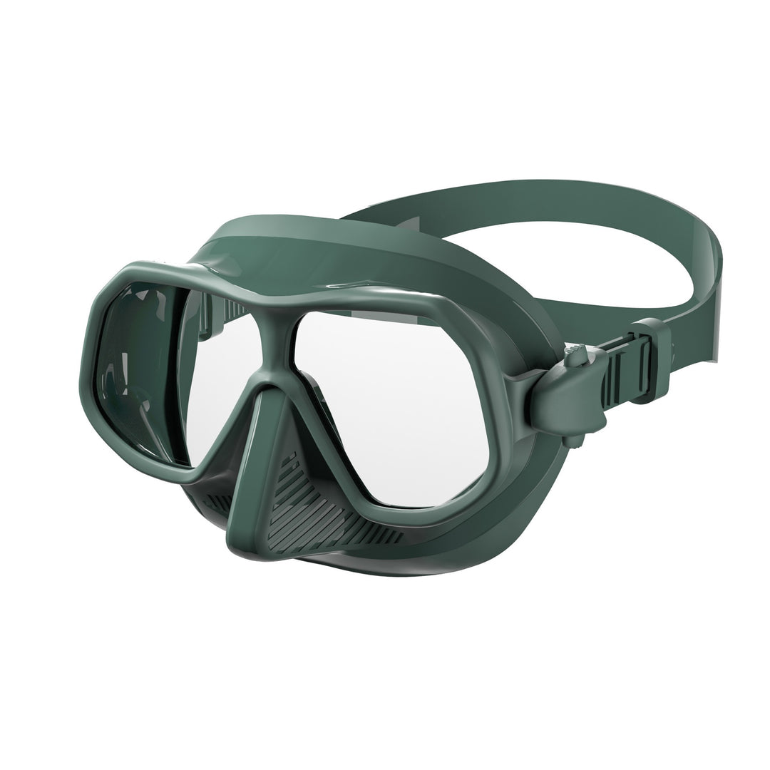 High-performance dive mask with visibility protection and anti-fog technology Bowlift
