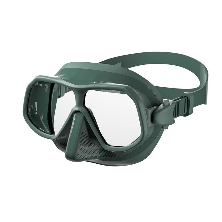 High-performance dive mask with visibility protection and anti-fog technology Bowlift