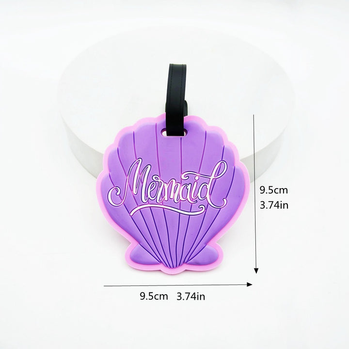 Mermaid Shell-Shaped Luggage Tag Bowlift