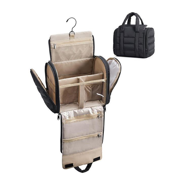 Cosmetic organizer with removable hanging system Bowlift