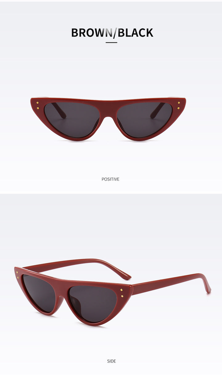 Chic Cat-Eye Sunglasses with Elevated Design Bowlift