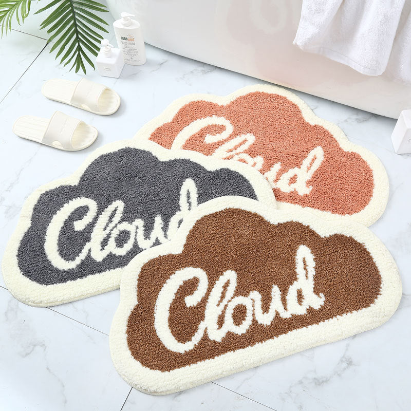 Fun Footprint Bath Mat for Bathroom