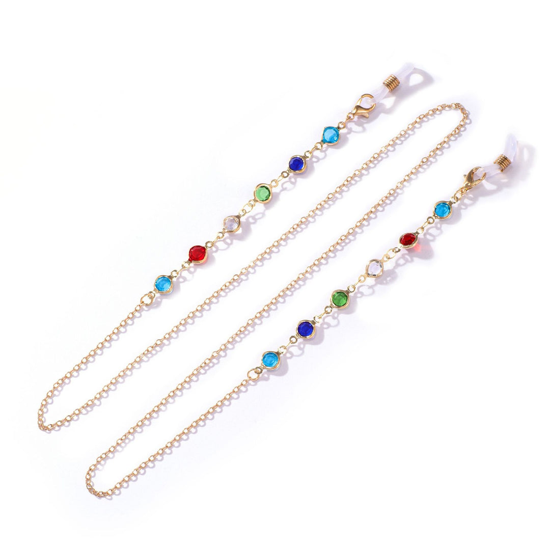 Artistic Beaded Eyewear Chain Bowlift