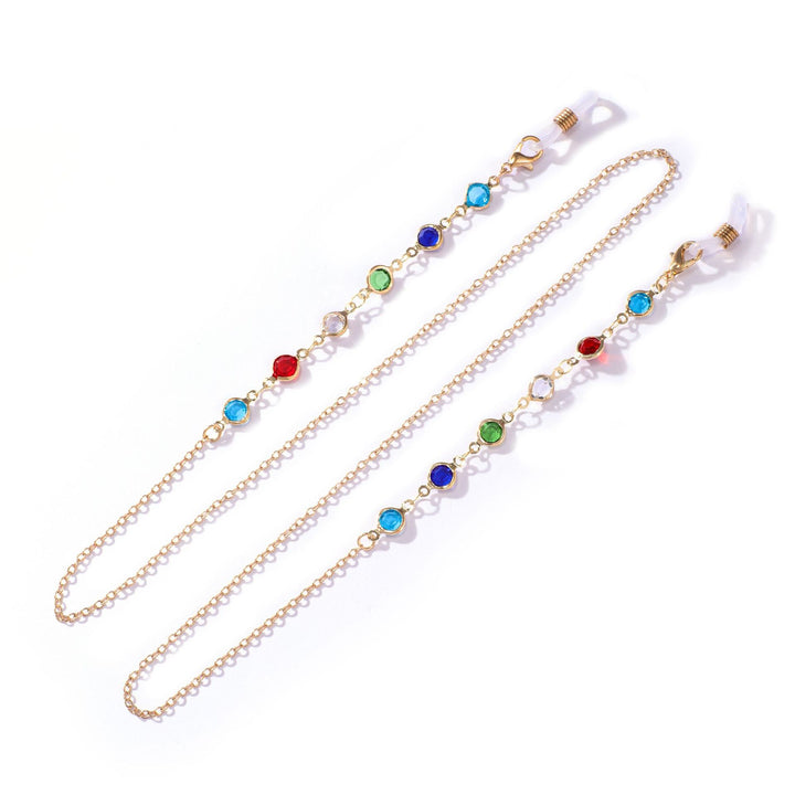 Artistic Beaded Eyewear Chain Bowlift