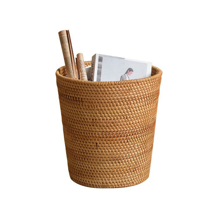 Women Elegant hand-woven basket with practical handles Bowlift