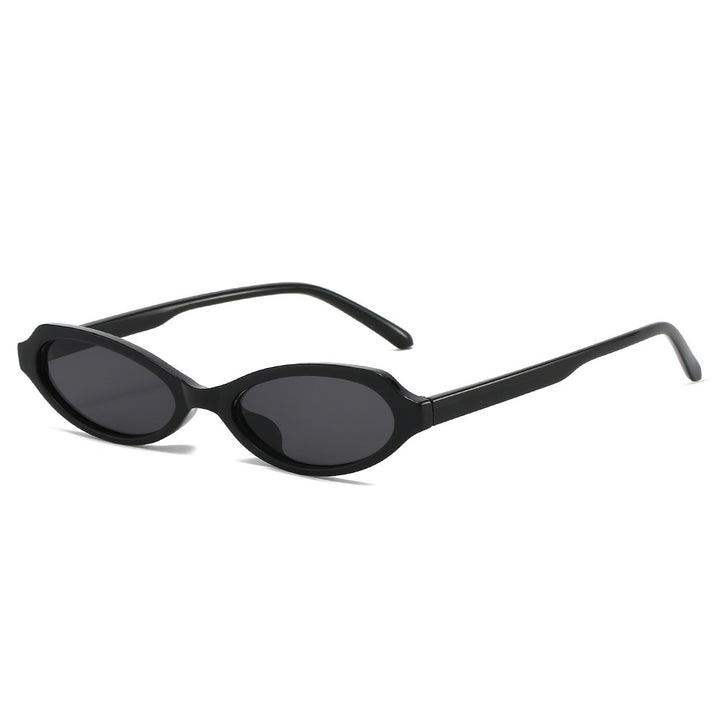 Fashionable Oval Frame Sunglasses Bowlift