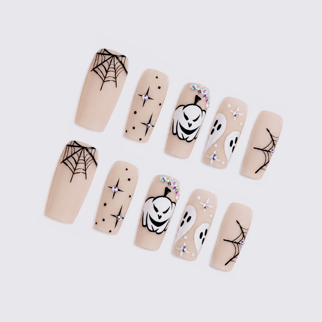 Creative Nail Art Set with Halloween Motifs Bowlift
