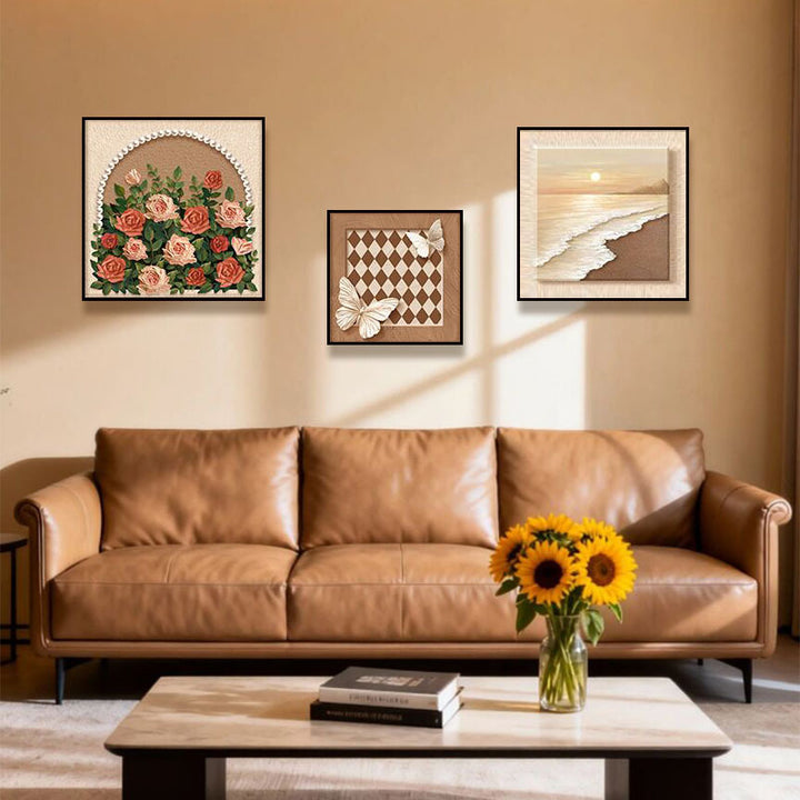 Vintage Floral Decorative Wall Art