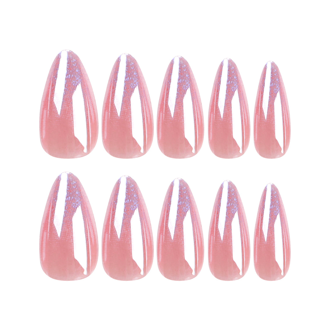 Artistic stiletto nails with glitter gradient and elegant design Bowlift