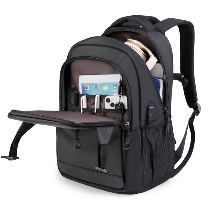Elegant Laptop Backpack with Versatile Compartments and Ergonomic Design Bowlift