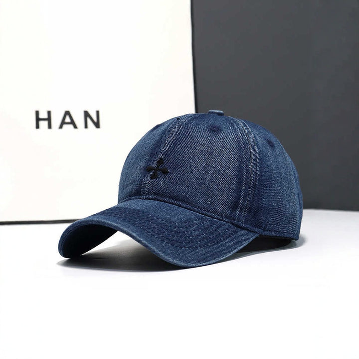 Men's Adjustable Denim Cap Bowlift