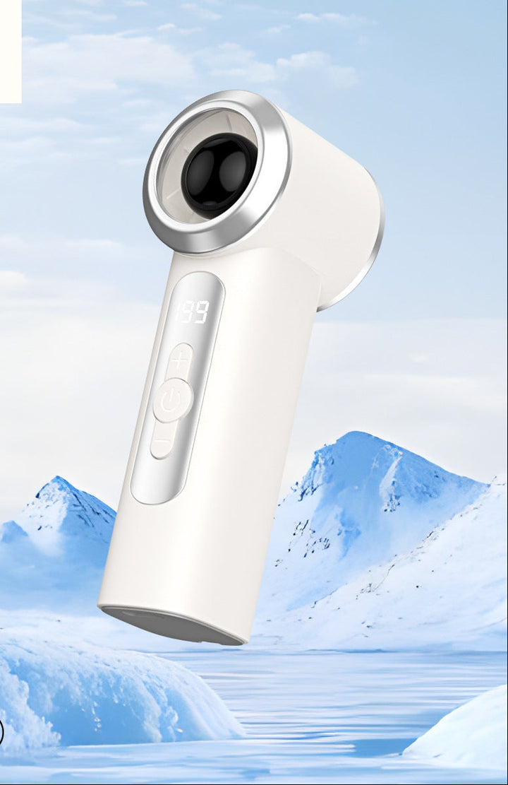 Women's Portable Mini Fan with Intelligent LED Display Bowlift