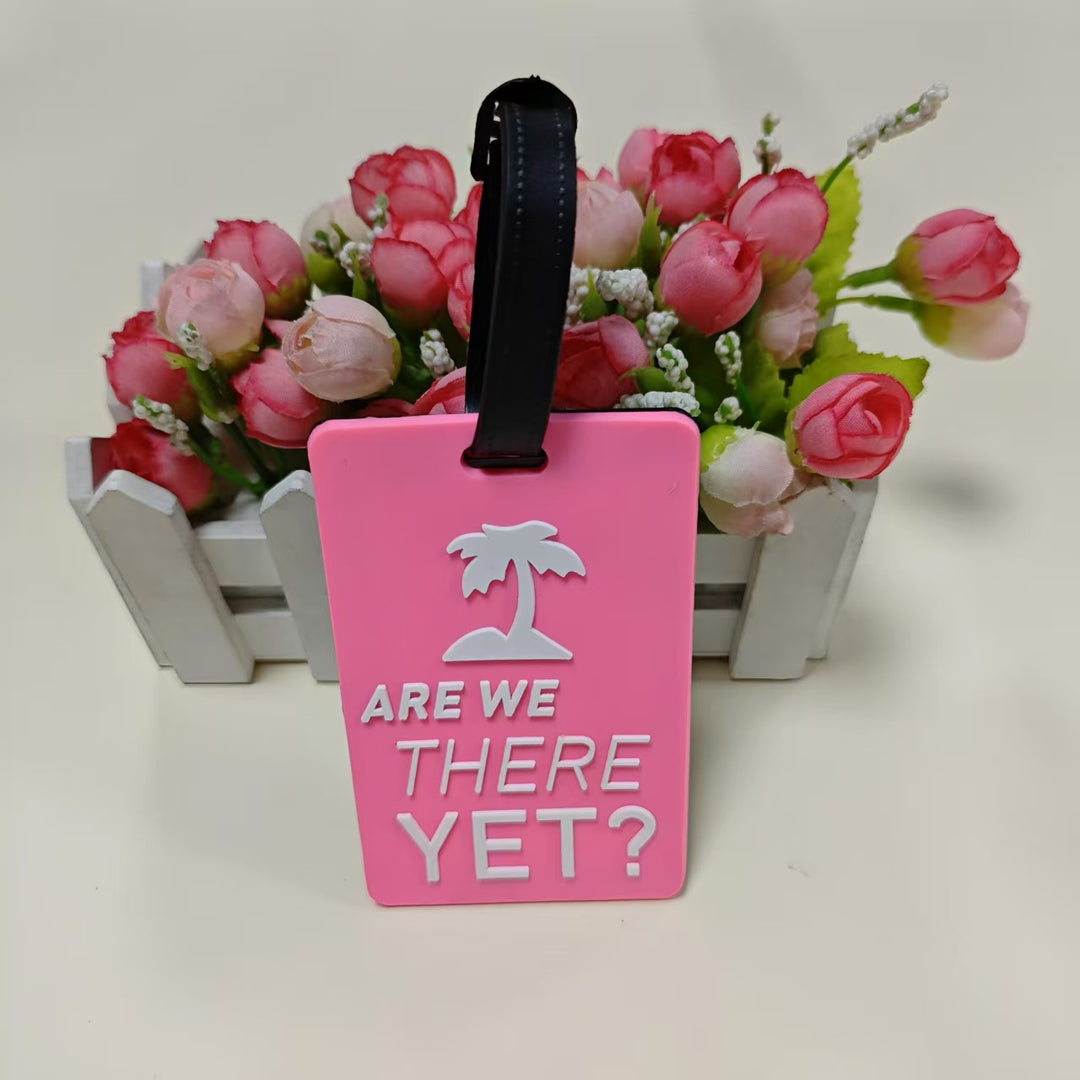 Unisex Luggage Tag with Personal Identification Message Bowlift
