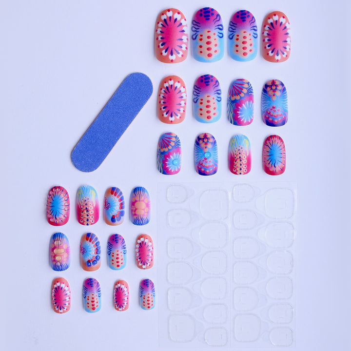 Creative and Artistic Press-on Nails Bowlift