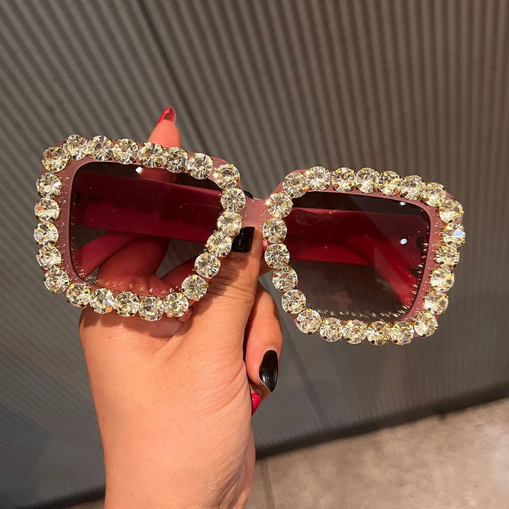 Ladies' sunglasses with sparkling crystal frame Bowlift