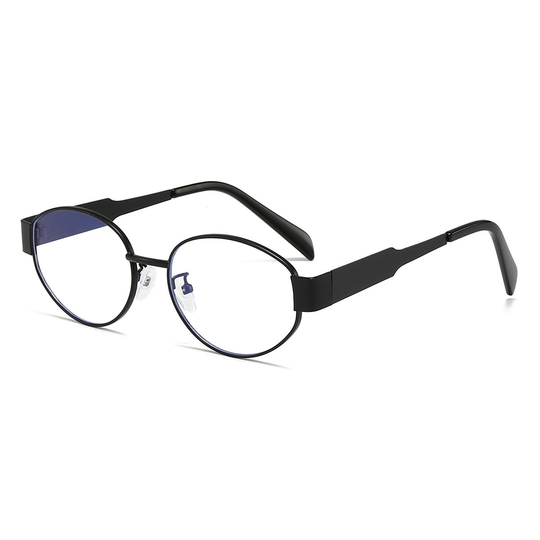 Fashionable oversized sunglasses with metal frame Bowlift