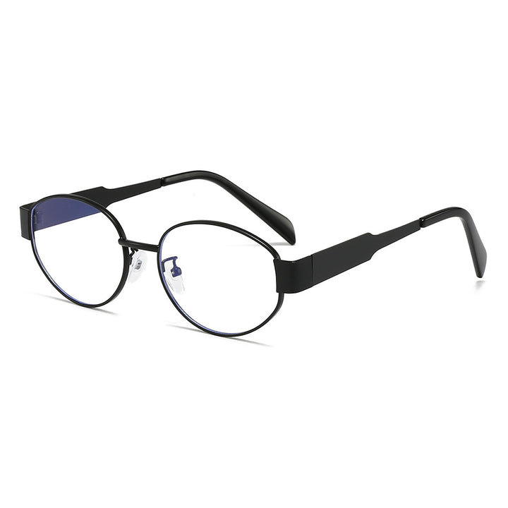 Fashionable oversized sunglasses with metal frame Bowlift
