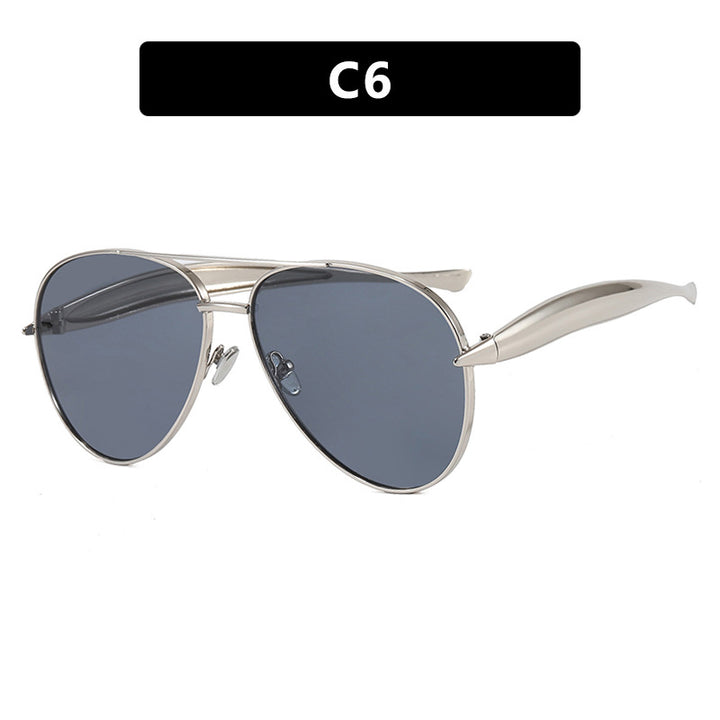 Women's pilot sunglasses with elegant accents and protective UV filter Bowlift