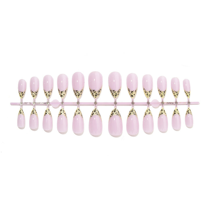 Chic Leopard Print Press-On Nails Bowlift