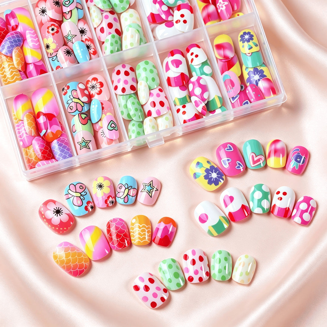 Decorative Nail Art Press-On Collection Bowlift