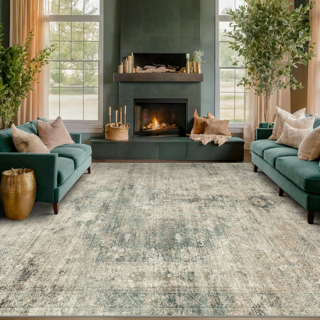 Elegant Vintage-inspired Carpet