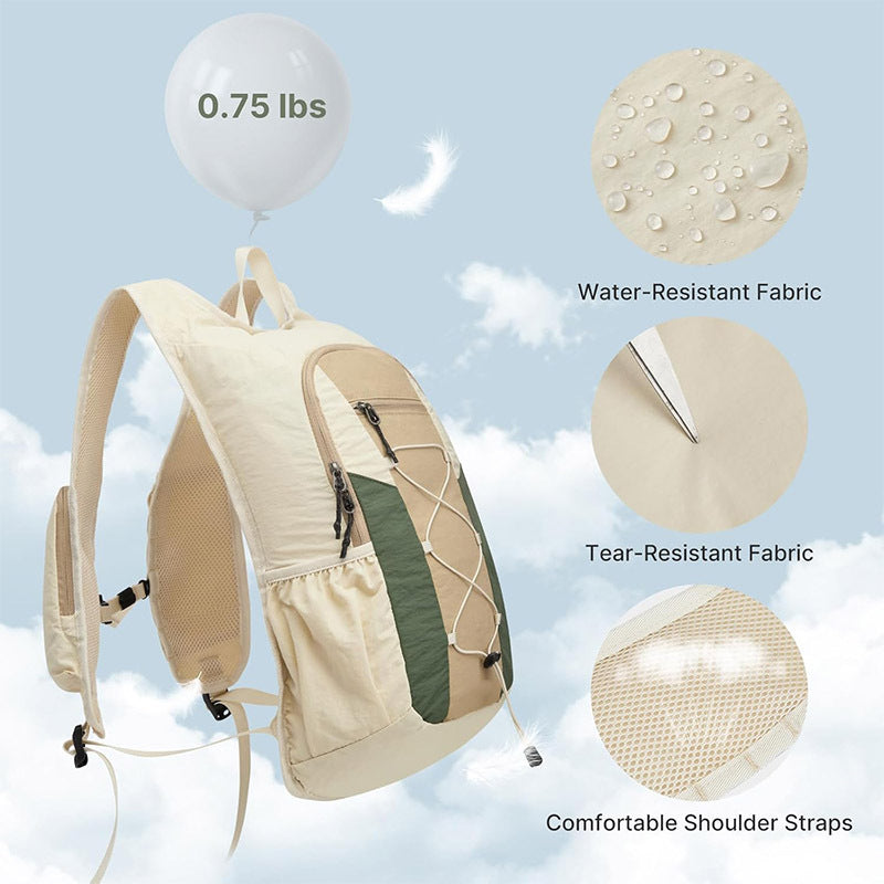 Ultralight Outdoor Backpack with Compact Storage Bowlift