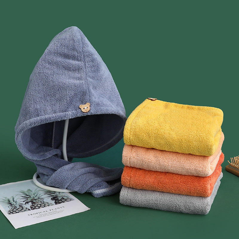 Women's towel hood made of cuddly terry Bowlift