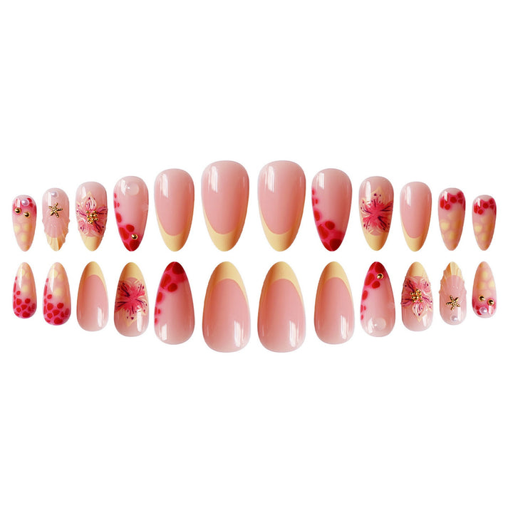 Floral-Inspired 3D Nail Art Extensions Bowlift