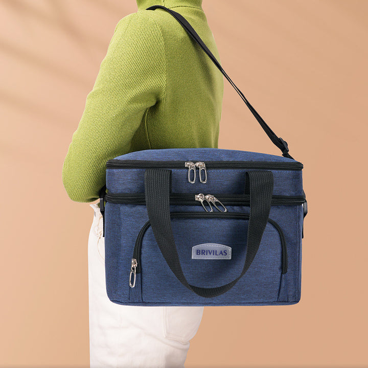 Insulated Multi-Compartment Lunch Carrier Bowlift