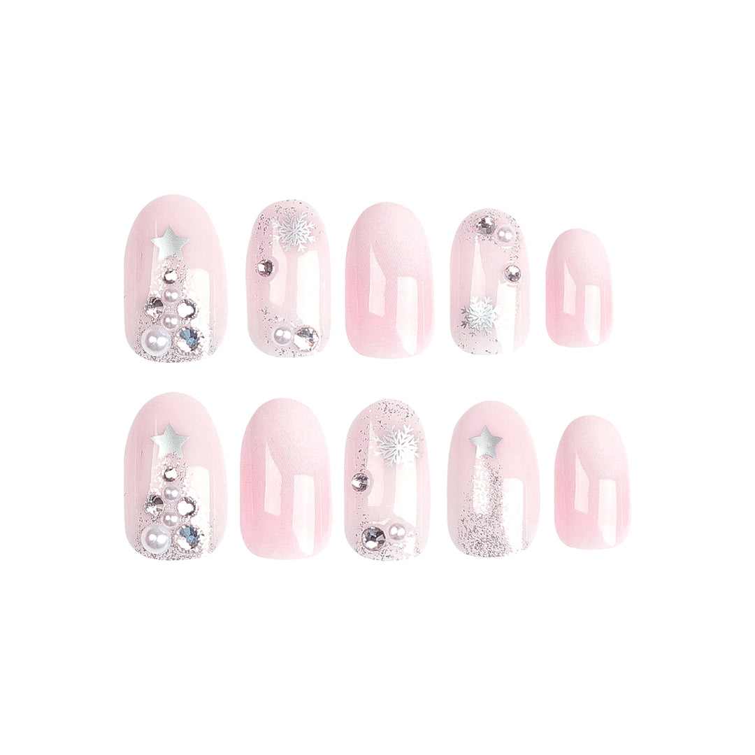 Elegant Glitter Nail Art Set Bowlift