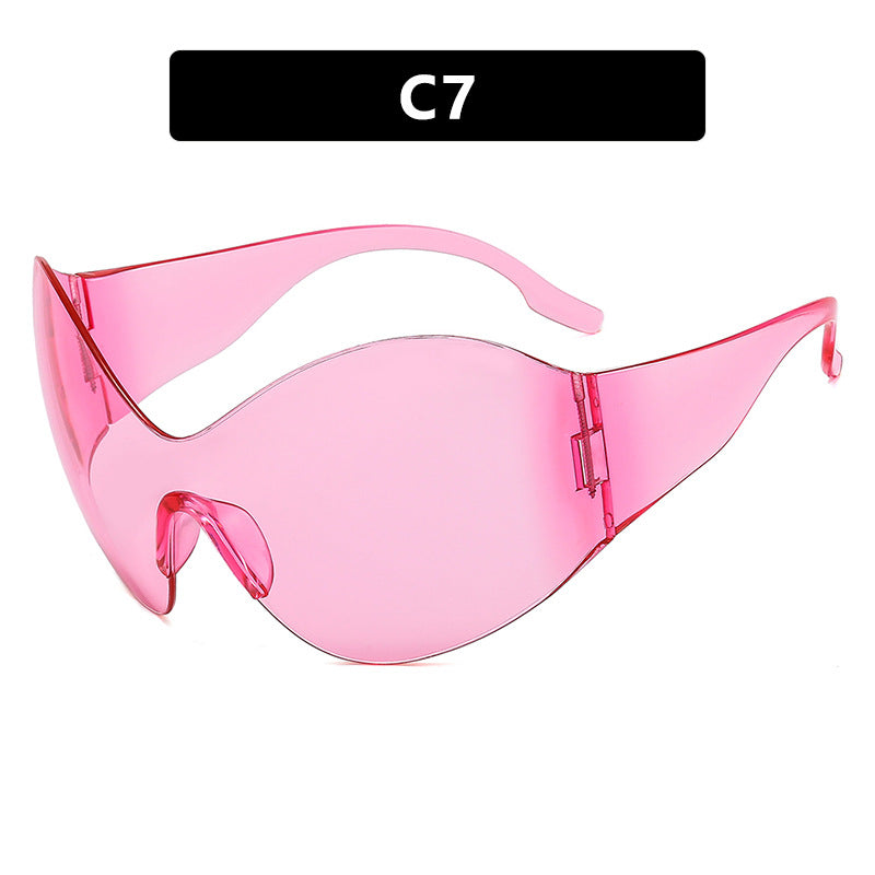 Ladies futuristic sunglasses Bowlift
