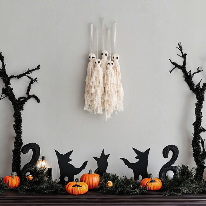 Decorative Macrame Hanging Tassel Bowlift