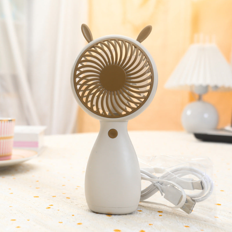Women Portable Hand Fan in Cute Animal Design Bowlift