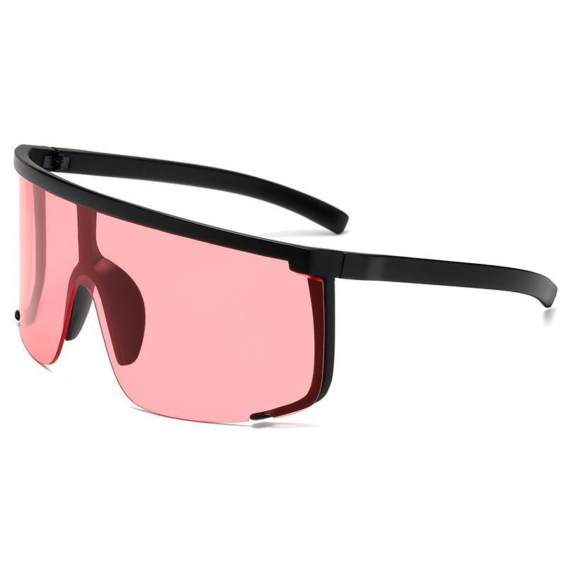 Women's High-Visibility Full Shield Sports Sunglasses Bowlift