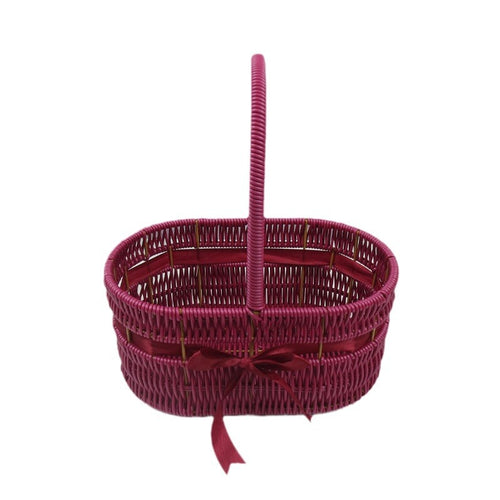 Decorative Handwoven Storage Basket Bowlift