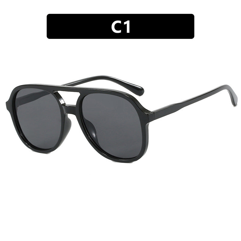 Women oversized sunglasses with innovative design Bowlift