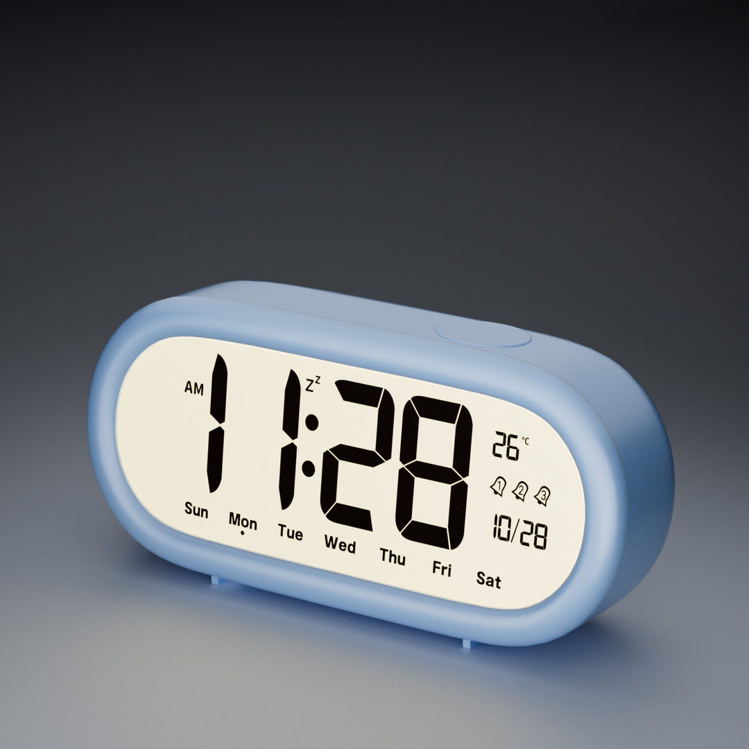Digital alarm clock with temperature display and alarm function Bowlift