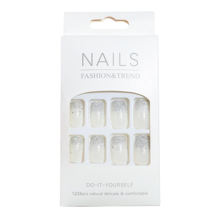 Glittery Nail Art Bowlift