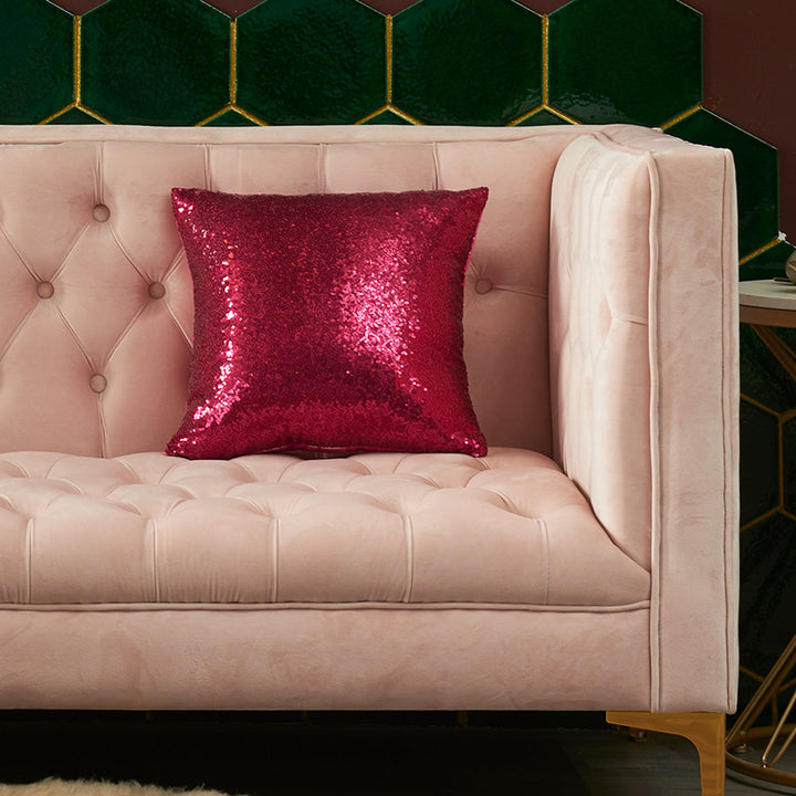 Sparkling Sequin Decorative Pillow