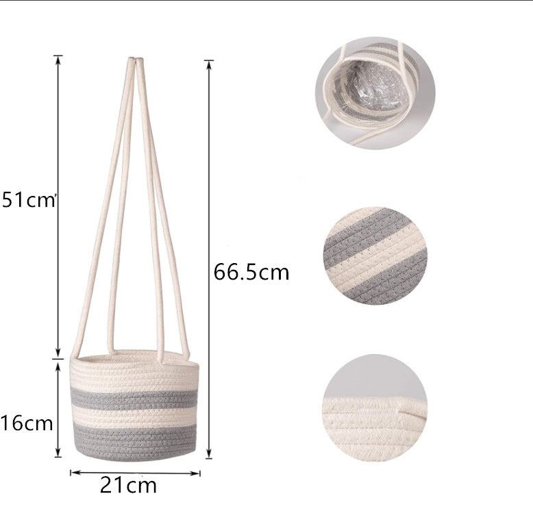 Macrame Plant Swing Bowlift