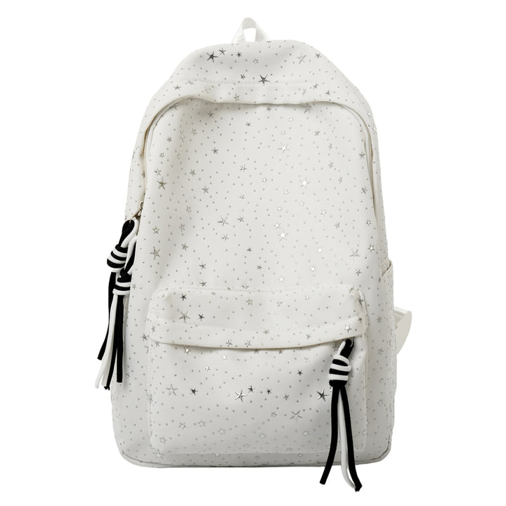 Star-Embellished Lightweight Backpack Bowlift