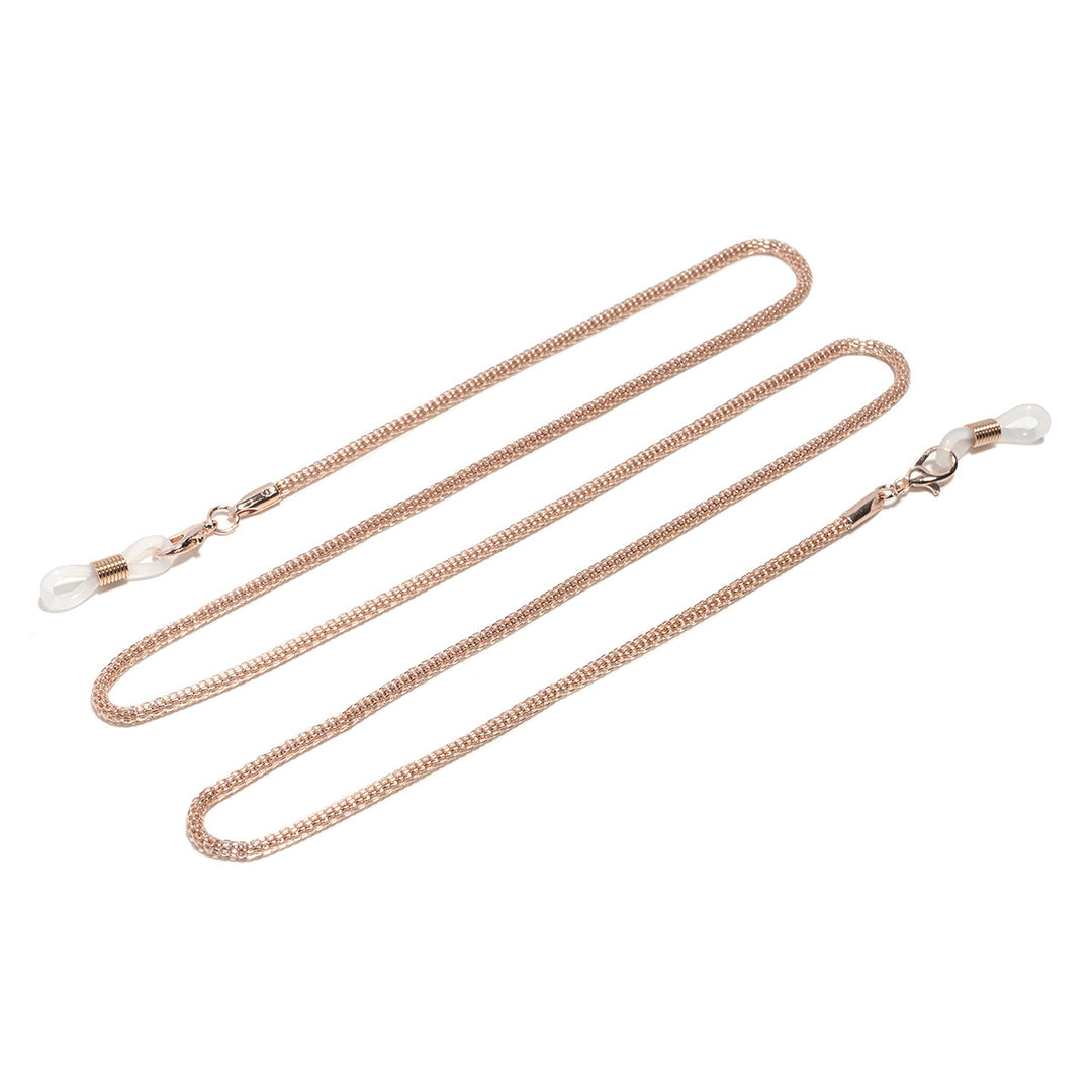 Metallic Eyewear Chain Bowlift