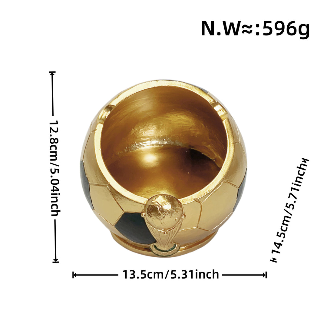 Decorative figure football with shiny surface Bowlift