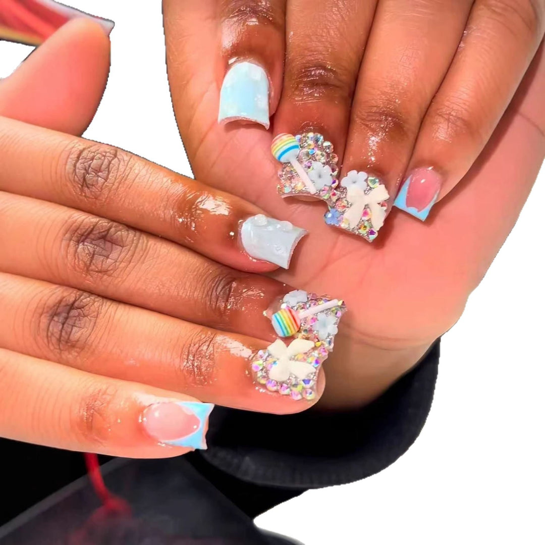 Glamorous Decorative Nail Art Enhancements Bowlift