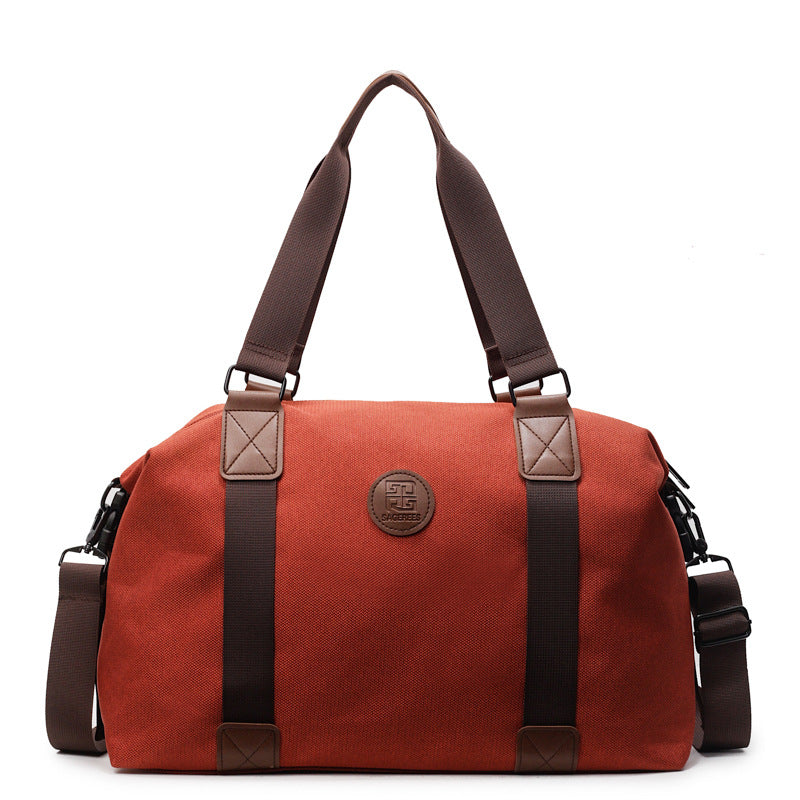 Sporty Duffel Bag With Multiple Compartments And Adjustable Shoulder Strap Bowlift