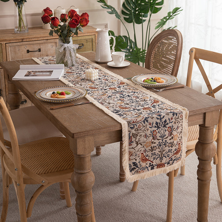 Geometric Pattern Bohemian Table Runner